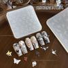 Silicone Nail Art Emboss Mold Bohemian Butterfly Easy Release Tool Gel