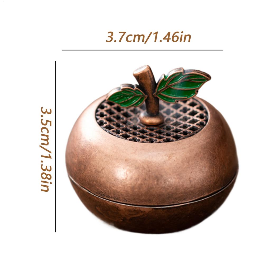 New Chinese Design Incense Stick Burner Censer Incense Creative Fruit Shape Incense Burner Home Aromatherapy Stove Decoration