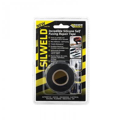 Everbuild Sika Silweld Tape 3m Black