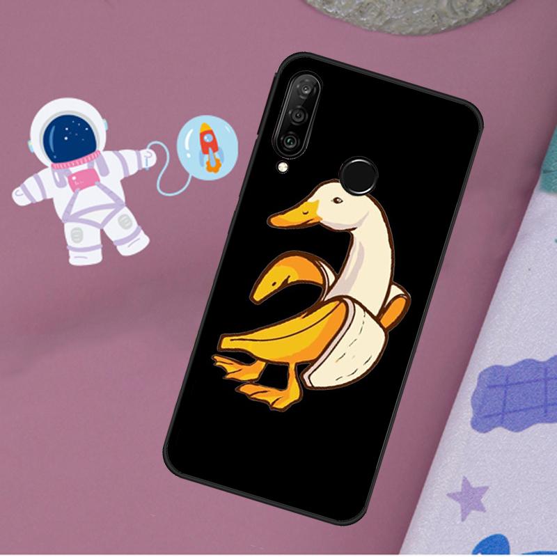 Memes Cartoon Funny Banana For Huawei Nova 10 9 SE 11 Pro Y60 Y70 Y90 Y61 Y91 Y72 Y73 12i 11i 8i P20 P30 P40 Lite Case