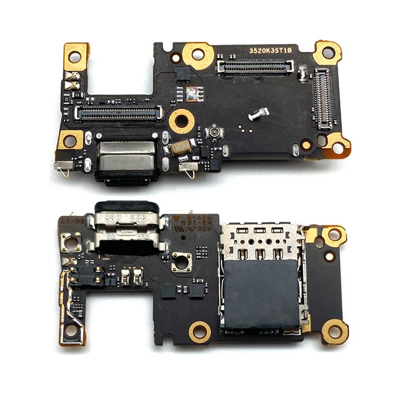 Pro Xiaomi 11T 5G/11T Pro 5G Sestava Flex kabel nabíjecího portu s IC Náhradní díl (bez loga)