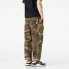 Trendy brand spring loose straight camouflage pants trendy wide-leg Japanese retro trendy overalls men's wholesale M