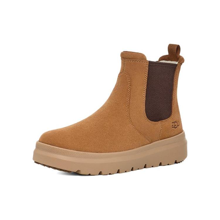 New UGG Burleigh Chelsea Boot Chestnut 1152050-CHE