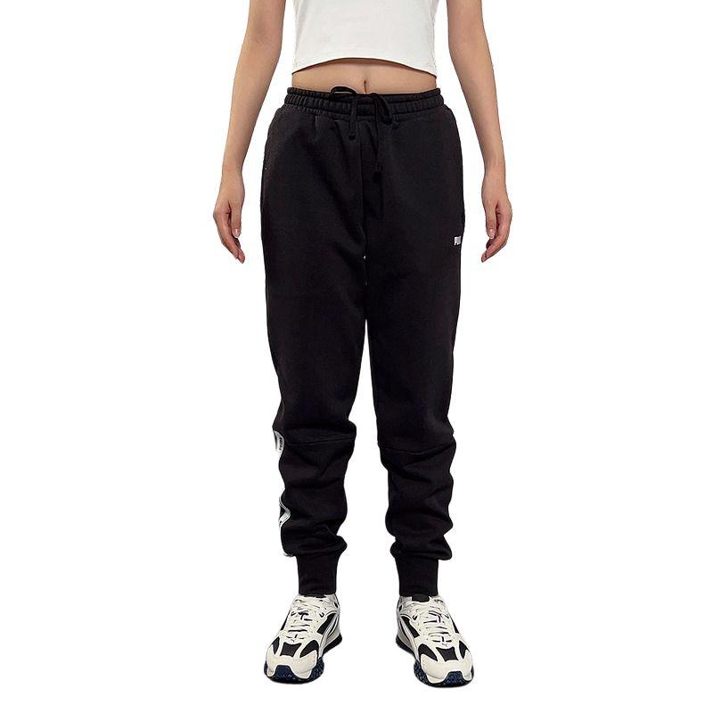 

Puma Лента Свободные Средняя посадка Дышащие На кулиске Манжеты Трикотажные Спортивные брюки Мужские брюки 693004-01 M