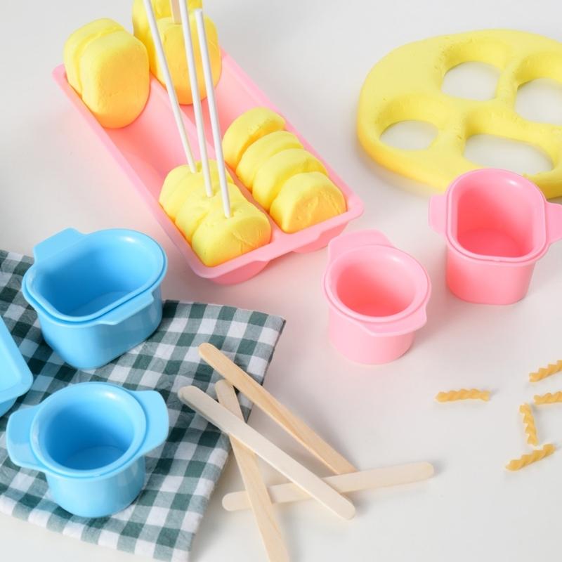 Ensemble de Moules de Cuisson Coupeur et Pousseur de Boules à Gâteau avec Plateau Outil de Cuisine Polyvalent pour la Préparation de Desserts et la Pâtisserie Familiale