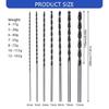 7Piece Professional Wood Bit Set 300mm Extended Length Carbon Steel Drill Bit For Deep Penetration In Lumber Beams