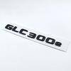 3D ABS Chrome Black Letters GLC300de GLC300e GLC350e  GLC400e 4Matic Emblem for Mercedes-Benz GLC X253 Car Trunk Logo Sticker PI1