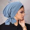 Kopfschal Mütze Aus Atmungsaktivem Polyesterstoff Für Lässige Damen Sommer- Und Winterkleidung