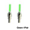 Bicycle Tire Valve Light Bike Wheel Spoke Flashlight Night Cycling Safety Luminous Tyre Valve Caps Car Motorcycles Accessories