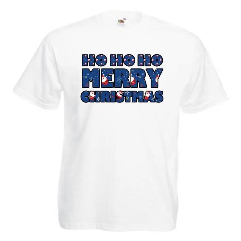

HshaniztoonsO HO HO Merry Christmas Adults Mens T Shirt 5XL різнокольоровий