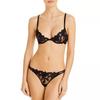 French Lace Spicy Lingerie Set: Breathable Mesh, Ultra-Thin Underwire Push-Up Bra