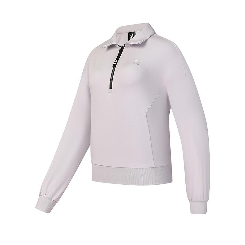 New FILA Fitness Sweatshirt Women's Light Dusty Purple A11W441210FPR