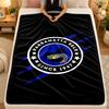 Flannel BlanketParramatta Eels Warm Soft Throw Blanket for Indoor Sofa Bed Living Room Use