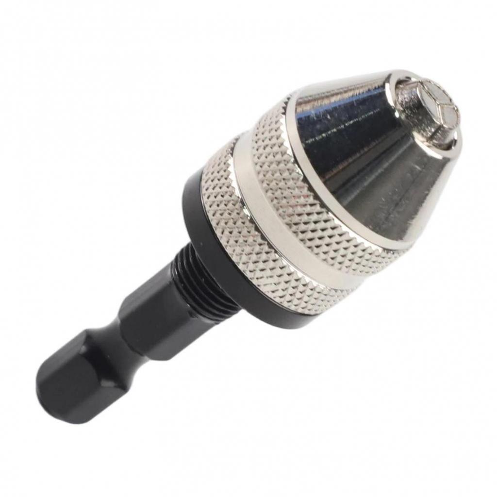 Drill Chuck Hex Shank Converter Quick Release 0 3 3 4mm Range