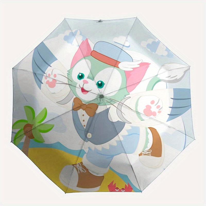 

1pc Gelatoni Automatic Folding Umbrella, Compact Portable Travel Umbrella, Perfect Gift for Friends yy250806028