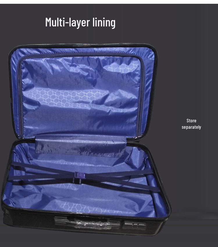 Βαλίτσα Τρόλεϊ 24 ιντσών με Παγκόσμια Ρόδα, Κλειδαριά Συνδυασμού και Χειραποσκευή 20 ιντσών