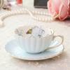 European Style Coffee Cup Set Household Flower Tea Cup