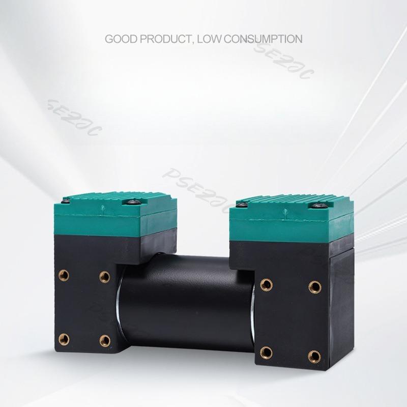 2AP51 Oil-free Vacuum Pump Negative Pressure Suction Pump Micro DC Double Headed Diaphragm Pump Suitable for Beauty Car Massage
