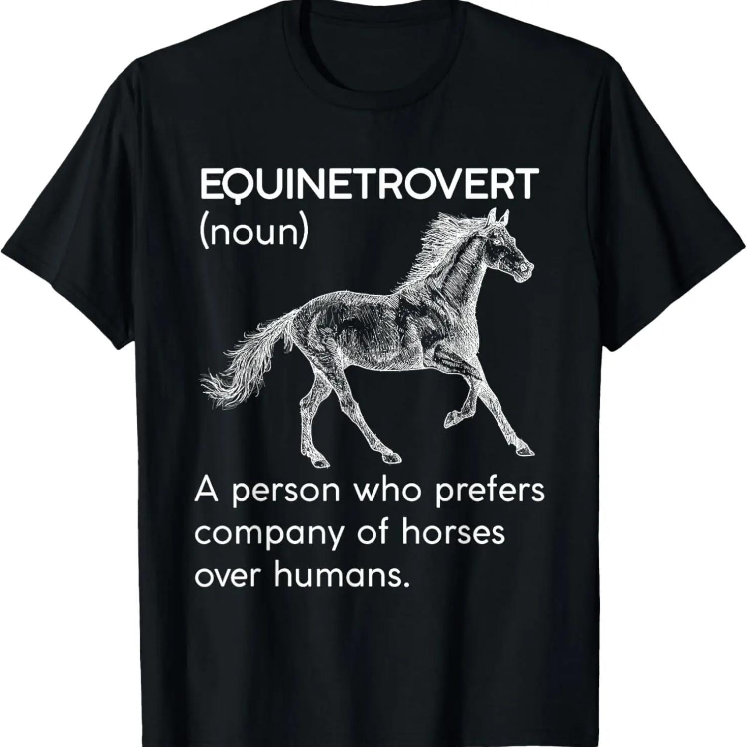 Never Underestimate An Old Man Who Loves Horse Racing T-Shirt S