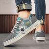 Canvas Men's Shoes Versatile Summer Trend Sports And Leisure Low Top Board Shoes Men's Cloth Shoes Soft Soles Work Shoes