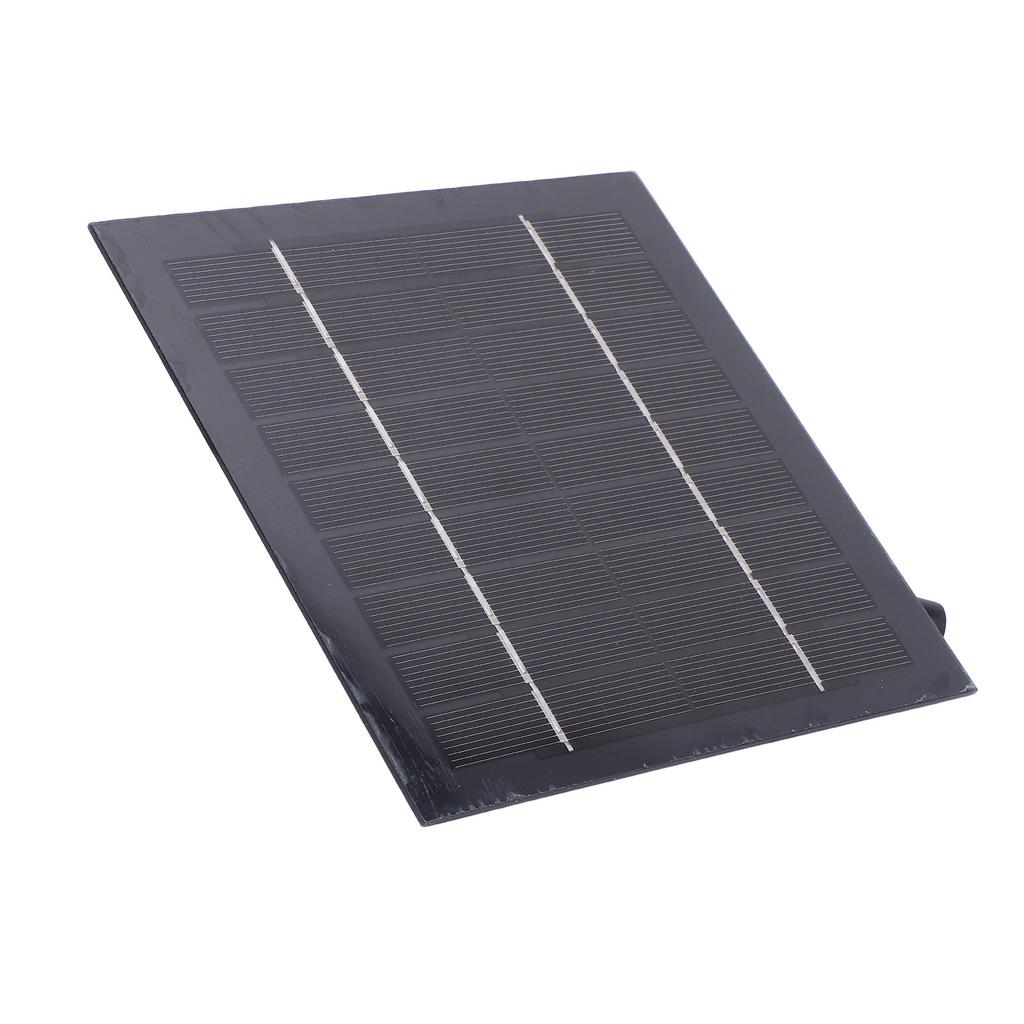 5W 5V Small Solar Panel Charger High Efficiency Solar Module Power Charger for Fan Power Bank Phone