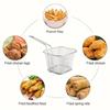 4 stk Matkurv Matlaging Pommes Frites Kurv Mini Frityrkurver Matlaging Pommes Frites Kurv
