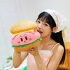Cute Burger Star Kirby Plush Toy Cute Kirby Beast Bread Doll for Girls