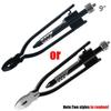 The 15.24 Cm/22.86 Cm Wire Twisting Pliers, High-carbon Steel Twist Wire Tool with Polished Jaws for Grin Twisting and Cuting Stainless Steel