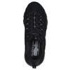 Skechers D'Lites Women Black Low Top Casual Shoes Leather Comfort Simple Versatile 150543-BBK