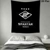 Spartak Moscow Glory Wall Hanging Printed Fabric Blanket Decorative Tapestries for Bedroom Living Room Home Decor