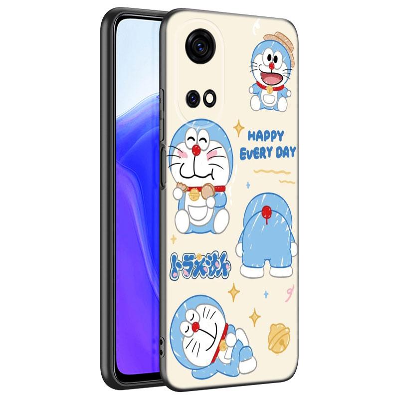 Cartoon Anime Doraemon Phone Case For Huawei Honor 70 90 Lite X40 GT X50 i X5 Plus X6A X6S X7A X8A X8B X6 X7 X8 X9 4G X9A X9B 5G
