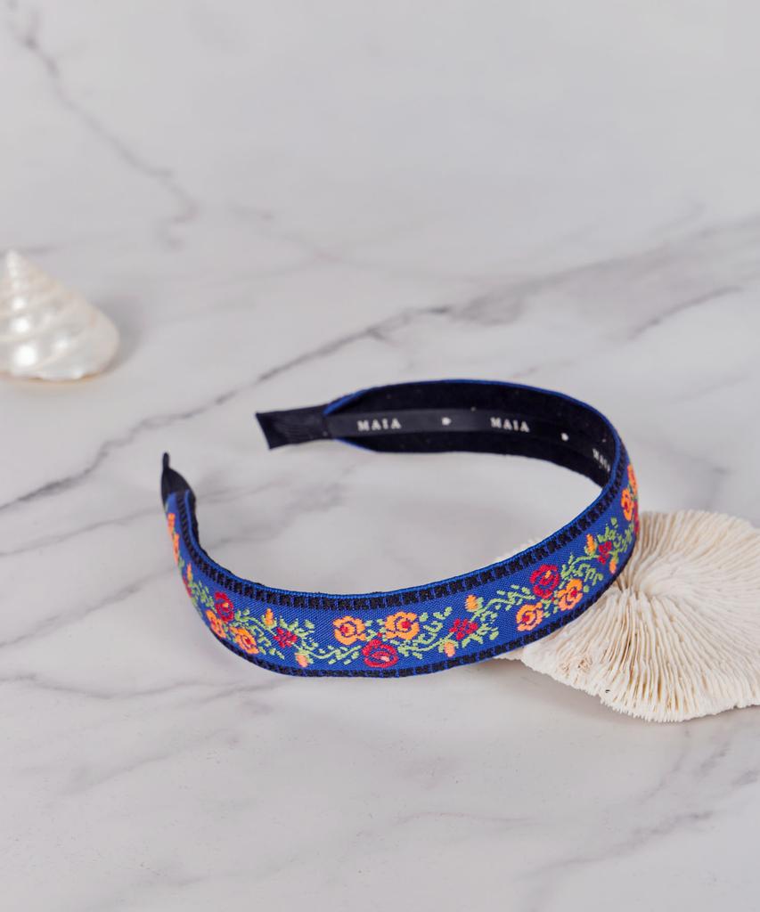 Maia Gardening Headband P-Blue