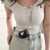 Waist Chain Bag for Women Trendy Chain Belt Small Bag for Women Decorative Jeans Mini Texture Crossbody Bag for Women