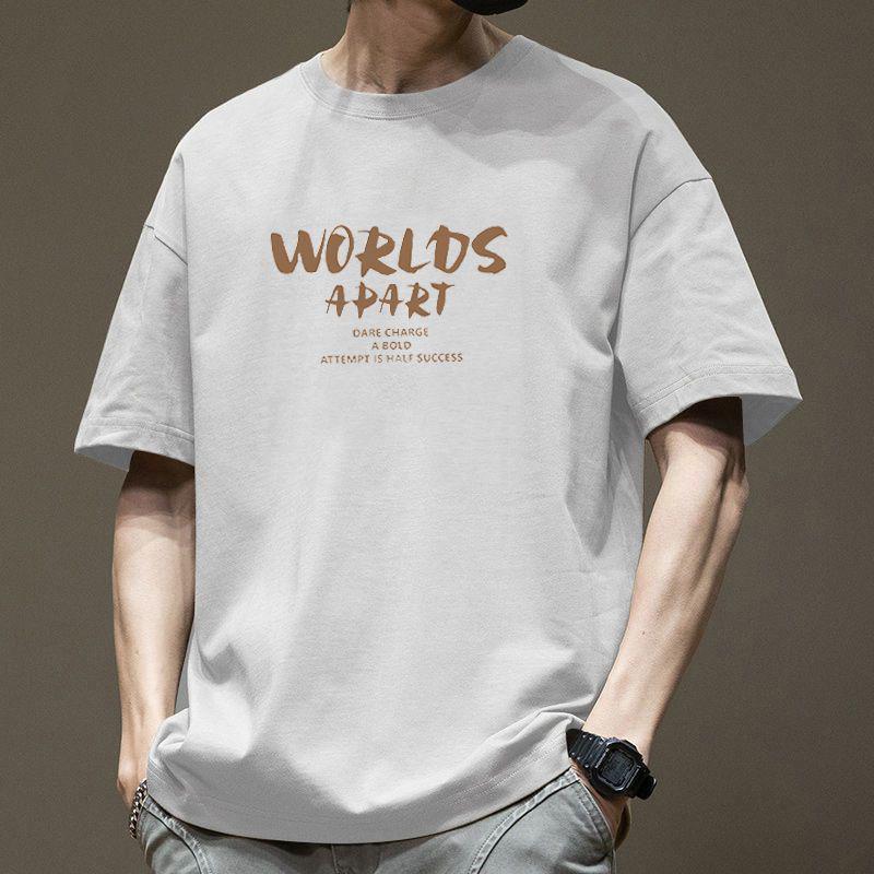 Best-Selling Pure Cotton T-Shirt for Summer Casual Wear Sizes X - 4xl Loose Fit Multiple Colors Available