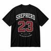 Shepherd Guide 23 T-Shirt, Psalm 23 Vintage Athletic Faith Tee