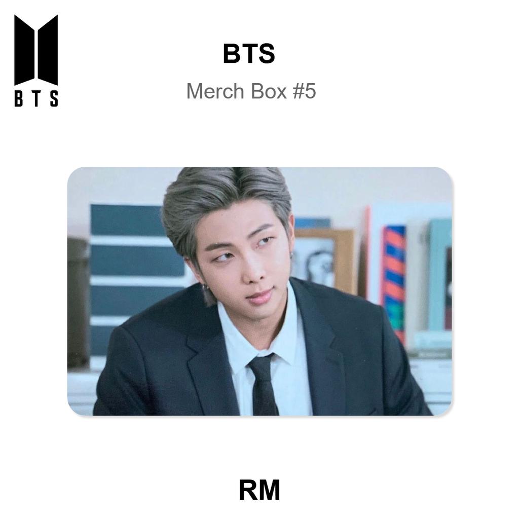 BTS Merch Box #5 Official Photocard