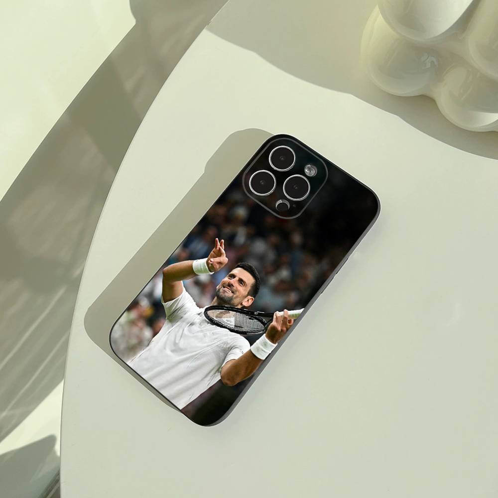 Novak Djokovic-Tennis Phone Case For iPhone 17,16,15,14,13,12,11 Pro Max,16/15/14Plus,XS Soft Black Cover