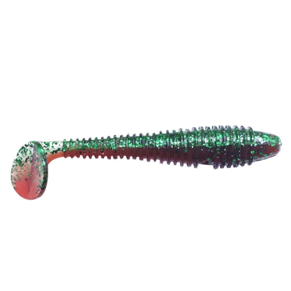 50PCS Vivid Silicone Fishing Soft Lures 5.5cm Soft Artificial Lures 9 Colors Fishing Jig Lure Fishing