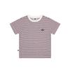 KODAK Rainbow Stripe Short Sleeve T-Shirt Women'S Red