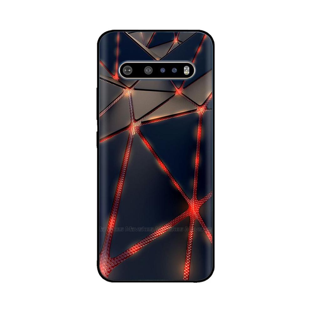 Für LG V60 ThinQ Hülle 6,8" Weiches Silikon TPU Handyhülle Funda Für LG V60 ThinQ 5G V 60 Rückseite lgV60 ThinQ coque Bumper Schale