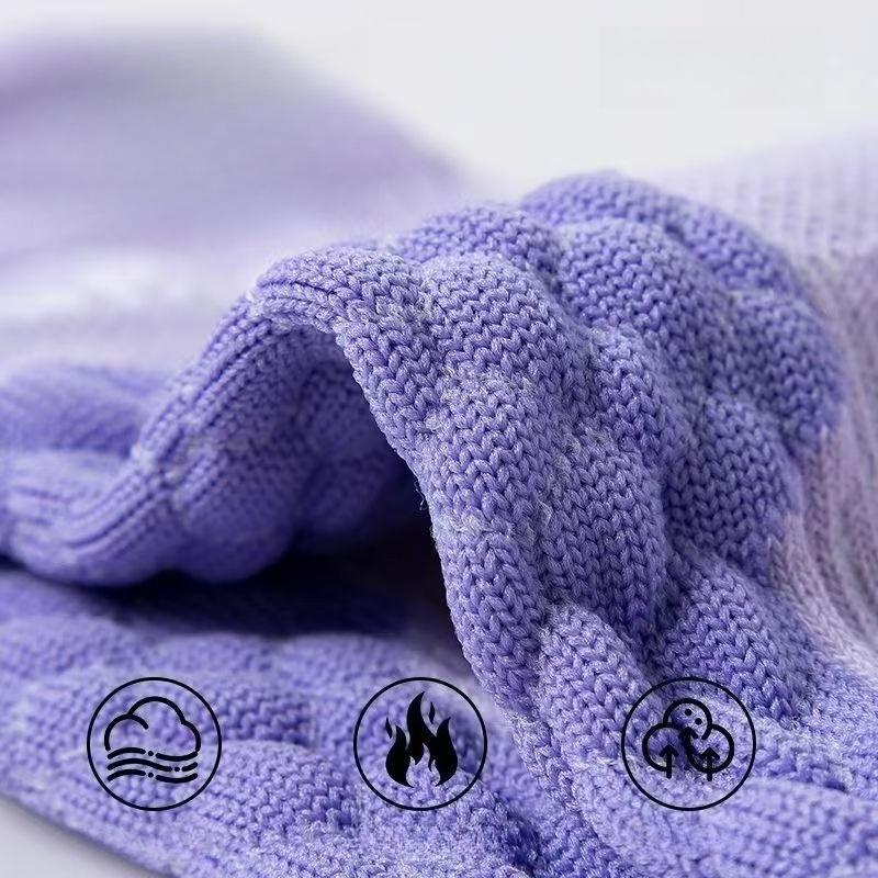 Thick Ski Socks, Sports Warm Snow Socks, Men's and Women's Long Tube Socks, Hiking Pressure Socks, Medium High Tube Socks