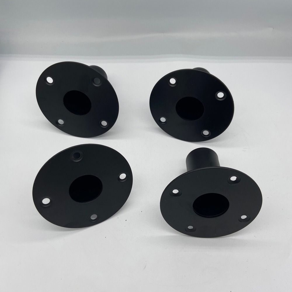 1 Stück Eisen Unterer Sound Lautsprecher Basis Halter Montage Basis Schale für Bühne DJ Studio Audioausrüstung