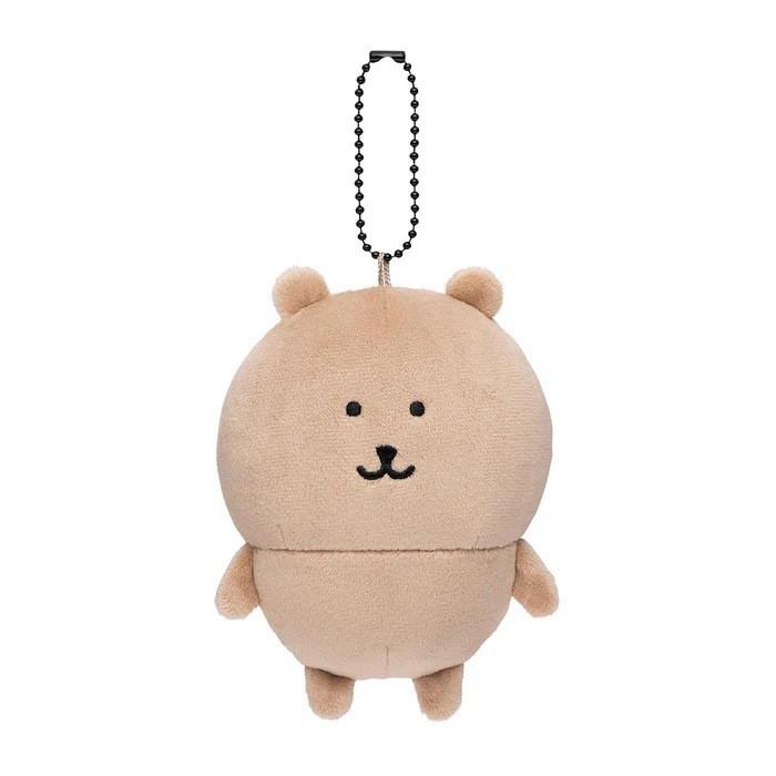 Chiikawa Plush Black Bear Expression Hanging Keychain Collectors Bag Ornament