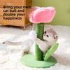 Tulpenförmiger Kratzbaum Kratzsäule Sisal Kratzbrett Niedliche Ins Kitten-Spielzeuge Katzenbaumhaus Haustierbedarf