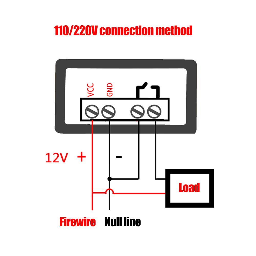 3230 Temperaturkontroller Digital Display Termostatmodul Temperaturkontrollbryter Mikro