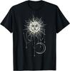 Celestial Sun Crescent Moon Sun and Moon Cottagecore Witchy T-Shirt