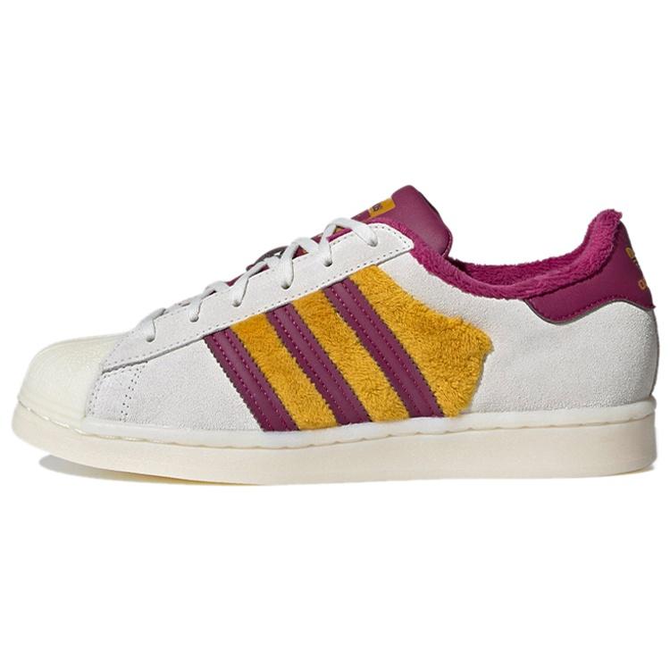 (WMNS) adidas Superstar White Power Berry Gold Women s FZ3638 EU 36