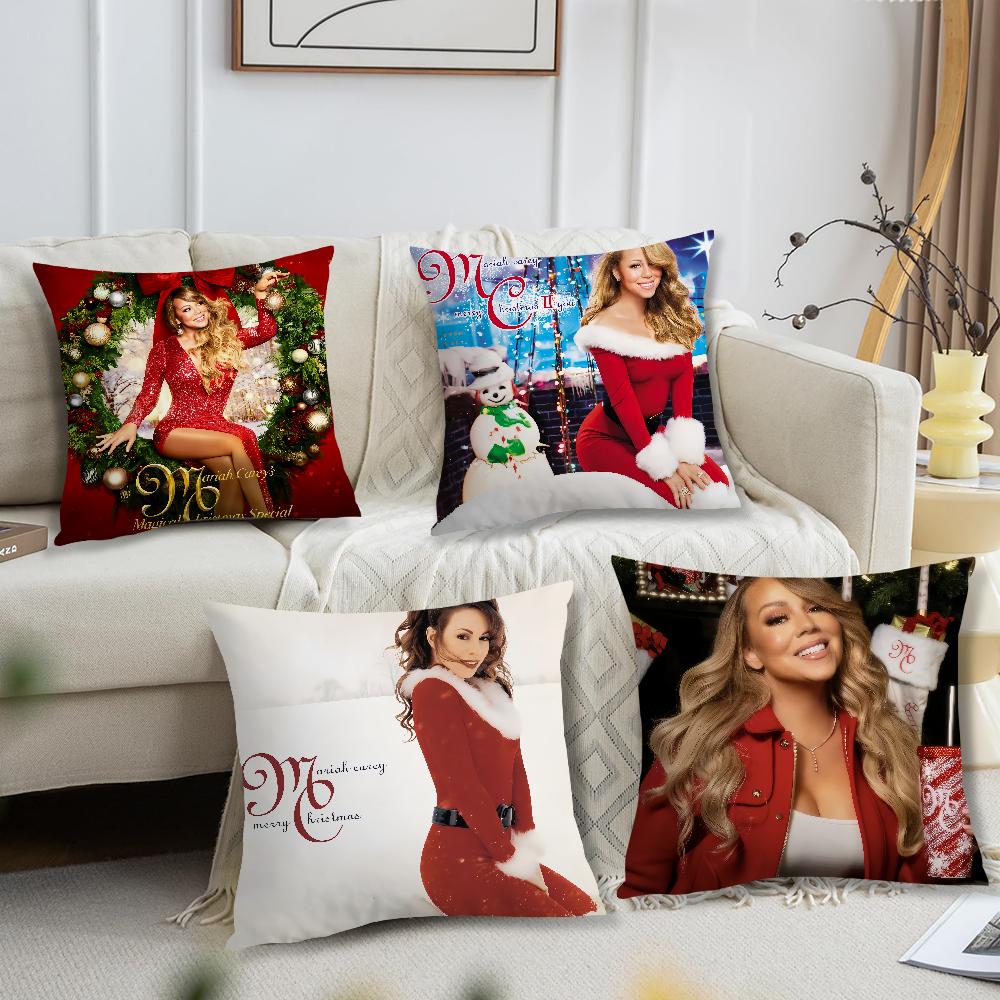 Singer M-Mariah Carey Comfortable soft Pillow Case for Sofa Living Room Home office Decor and Protective Covers