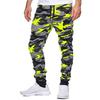 Men's Camouflage Trousers Printed Medium Stretch Athletic Casual Trousers Men's Slim Trousers Men's