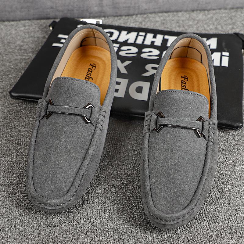 Loafers for menn Mokkasiner Uformelle skinnsko Lette slip-on-sko Klassisk menn komfortabel kjøresko